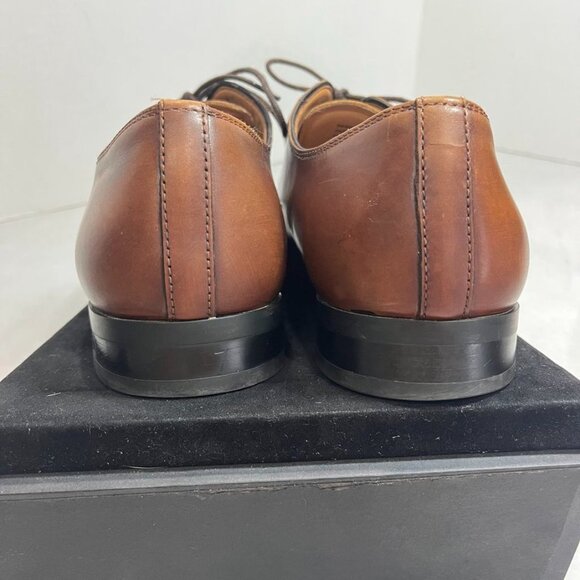 Steve Madden Parsens Oxford Dress Shoes Brown Leather Men’s 8 main image 5